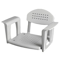 Sedile per vasca con schienale