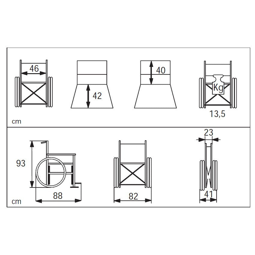 Carrozzina da mare SOLEMARE