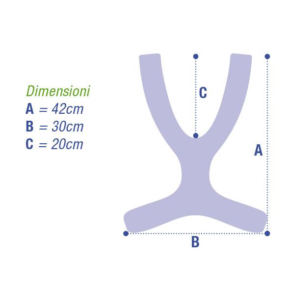 Cintura pettorale MOPEDIA Koala - a corpetto a farfalla
