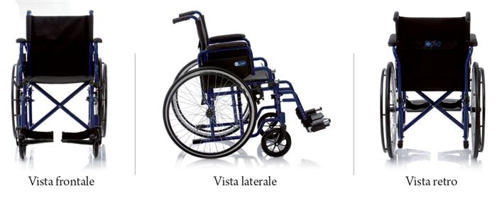 Carrozzina pieghevole ad Autospinta ARDEA One START - CP100B