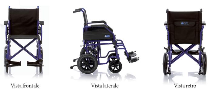 Carrozzina pieghevole da Transito ARDEA One DUAL GO! - CP205