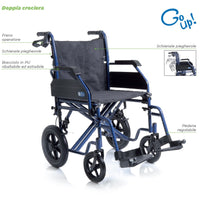 Carrozzina pieghevole da Transito ARDEA One GO UP! - CP520