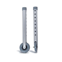 Ruote fisse RV7055-8 per deambulatori MOPEDIA - 8 fori (coppia)