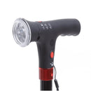 Bastone in alluminio regolabile BRIO RP165 con luce e avviso acustico