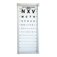 Ottotipo luminoso a LED - Monoyer 3 metri