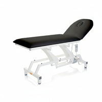 Lettino elettrico ad altezza variabile LYTUS MI381 - cm 68 con schienale elettrico e ruote