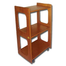 Carrello in legno Dante (ciliegio)