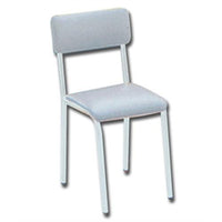 Sedia in skay con seduta imbottita