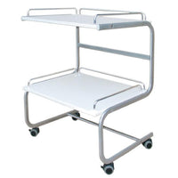 Carrello a 2 ripiani verniciato - cm 50x60x80H