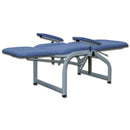 Poltrona prelievi con Trendelenburg - Blu