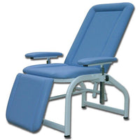 Poltrona prelievi con Trendelenburg - Blu