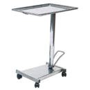 Carrello servitore MAYO Idraulico in acciaio inox - base con pedale