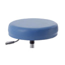 Sgabello con sedile imbottito - base in plastica elevabile a gas