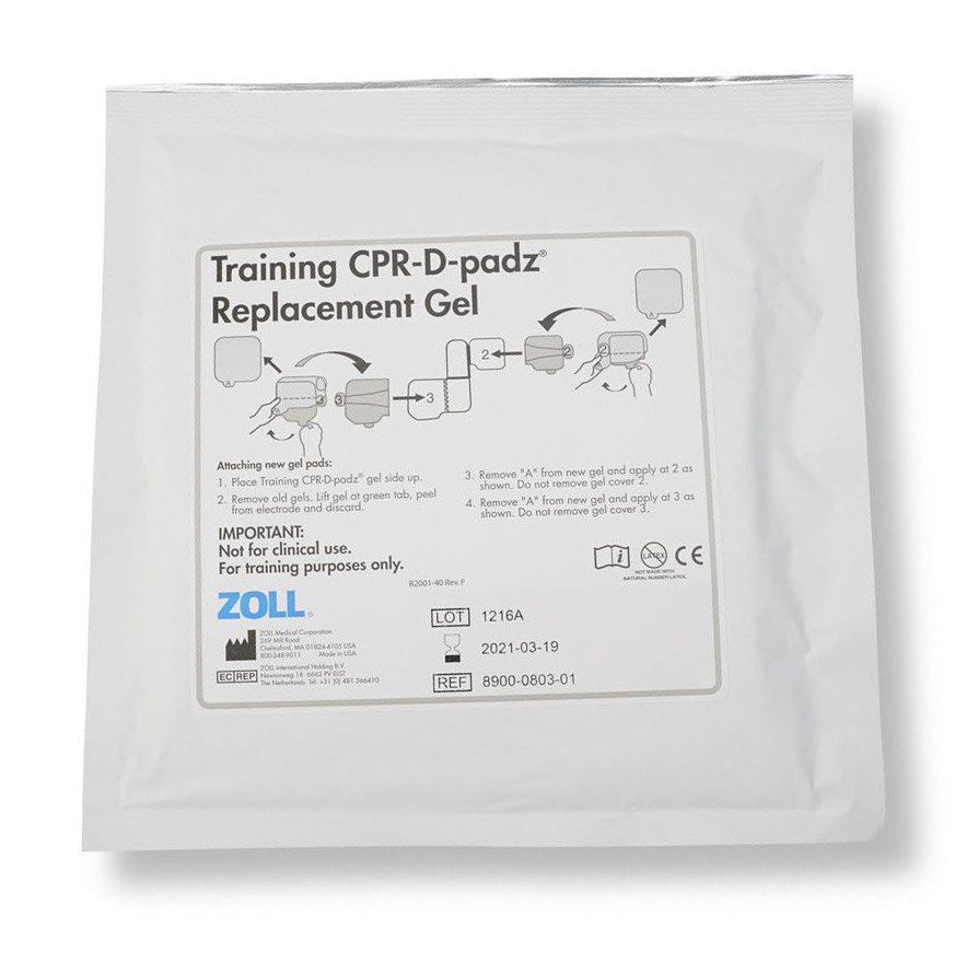 Adesivi per elettrodi didattici ZOLL Training CPRD-Padz (5 paia)