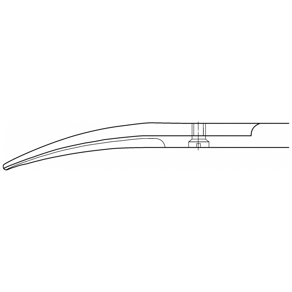 Aesculap Forbici Iris Acute Curve 110 mm