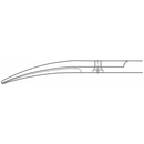 Aesculap Forbici Iris Acute Curve 110 mm