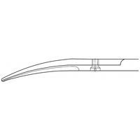 Aesculap Forbici Iris Acute Curve 110 mm