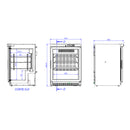 Frigorifero medicale MPR-130 Linea EVO - HACCP