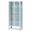 Armadio vetrina per medicinali a 2 ante DELUXE