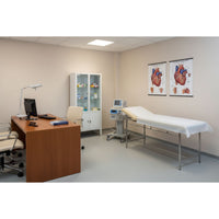 Armadio vetrina per medicinali a 4 ante DELUXE
