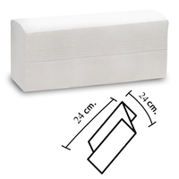 Asciugamani in carta piegati a Z (conf. 25 pacchi da 150 pz.)