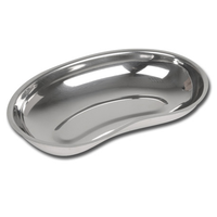 Bacinella reniforme inox cm 21 - bordo basso