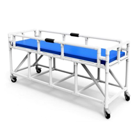 Barella amagnetica in PVC con sponde ribaltabili