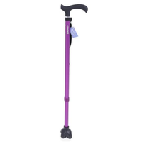 Bastone in alluminio regolabile BRIO RP162 - Manico Derby