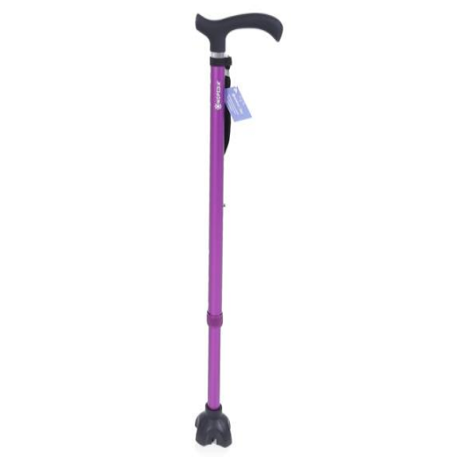 Bastone in alluminio regolabile BRIO RP162 - Manico Derby