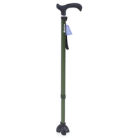 Bastone in alluminio regolabile BRIO RP162 - Manico Derby