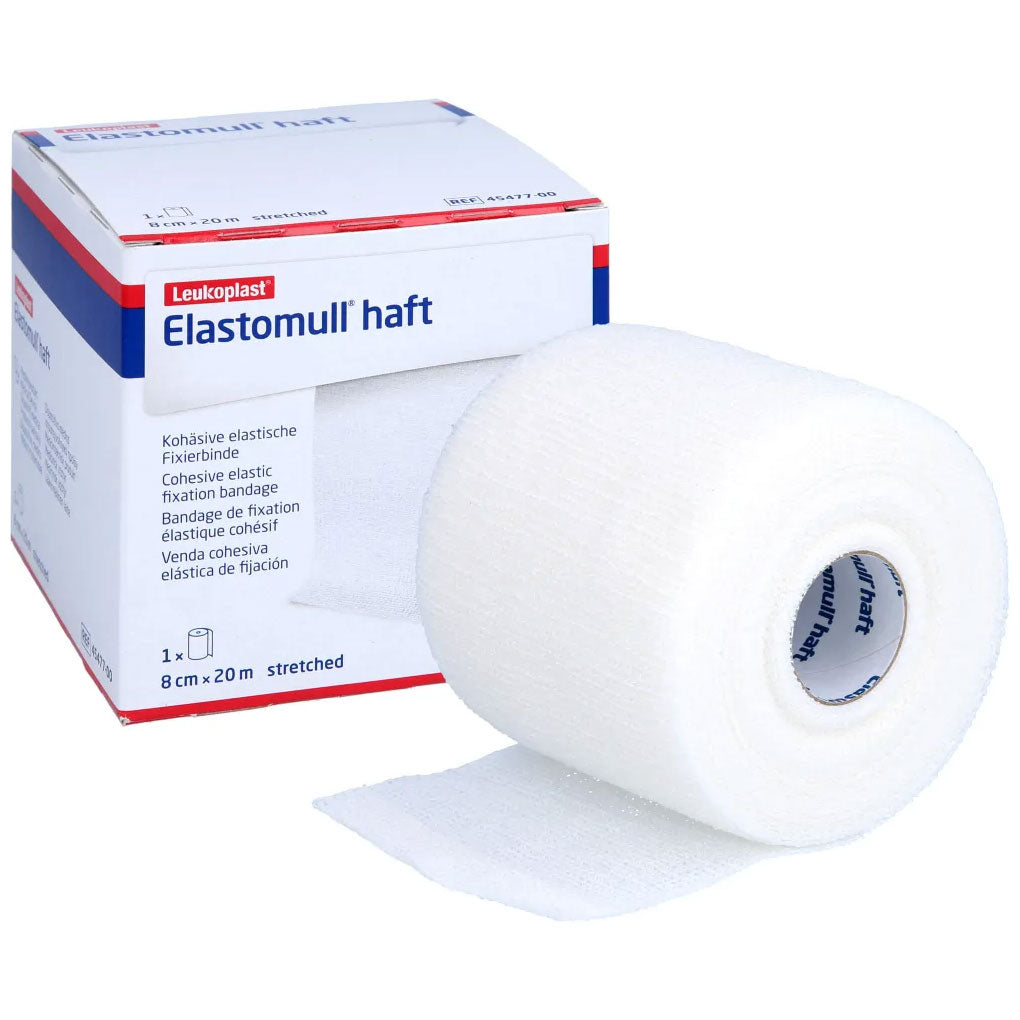 Benda elastica coesiva Elastomull Haft 8 cm x 20 metri