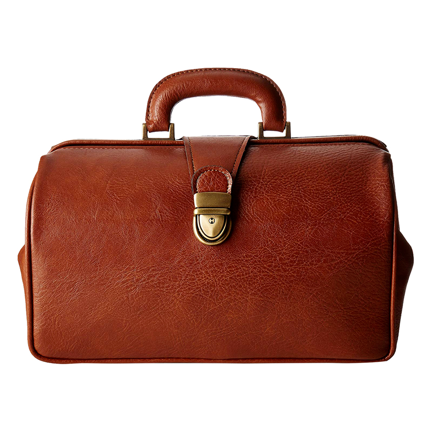 Borsa medico TEXAS Cognac - Similpelle