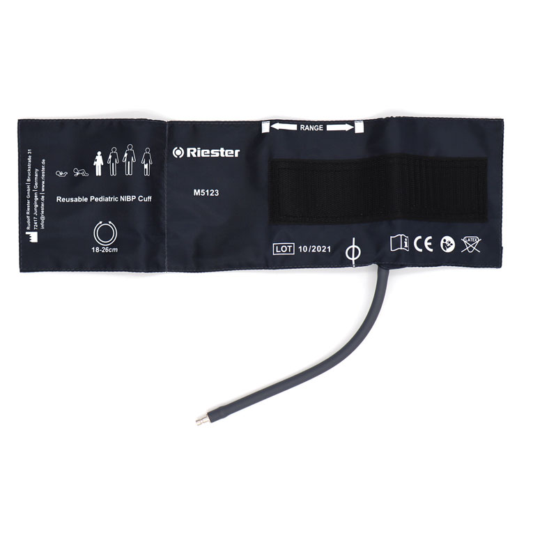 Bracciale piadiatrico velcro per Monitor RIESTER RVS-100