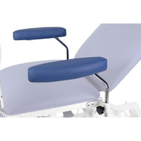 Braccioli laterali imbottiti MIA315 per lettini LYTUS MI31X e MI32X (paio) - Blu