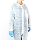 Camice monouso in TNT Bianco NW COATLABBIA 26 g/m2 - non sterile