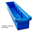 Carrello Terapia KARREL K816280N - Small con 15 contenitori portafarmaci