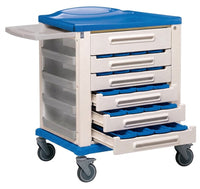 Carrello Terapia KARREL K816282N - Standard con 20 contenitori portafarmaci