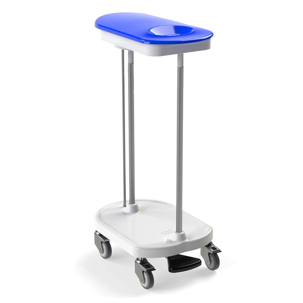 Carrello biancheria portasacco a pedale - 1 sacco