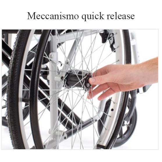 Carrozzina pieghevole ad Autospinta URANIA 600