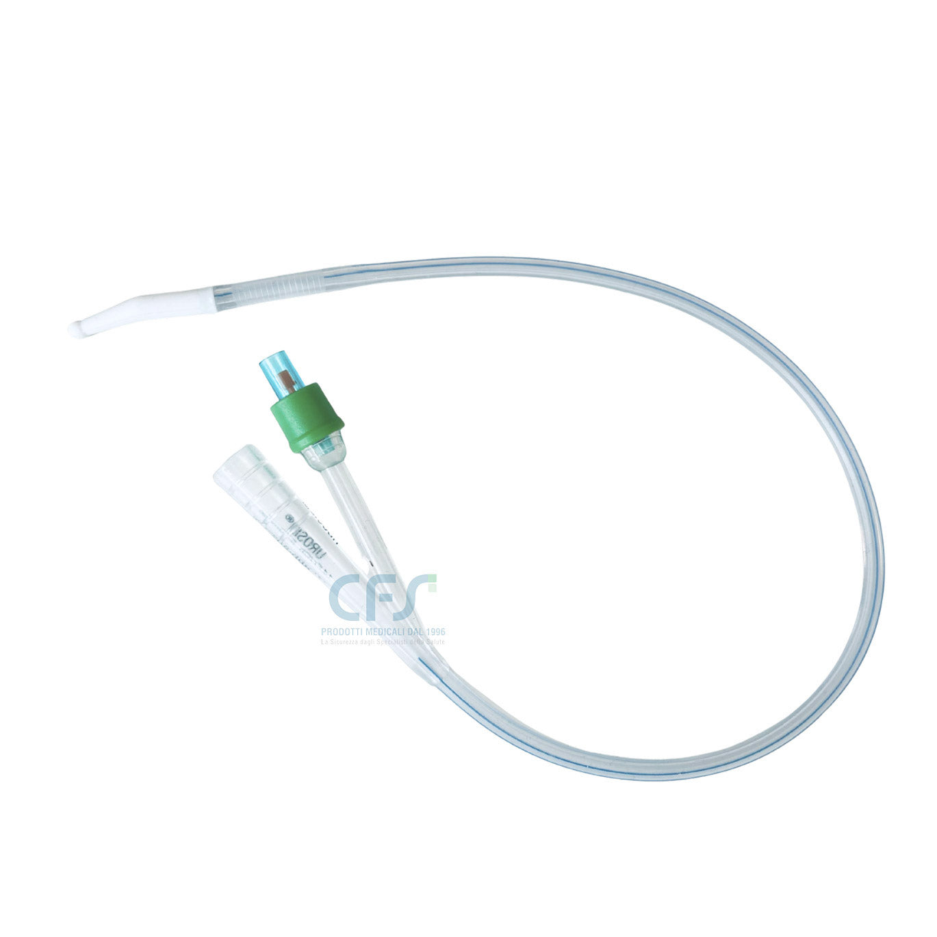 Catetere vescicale Foley UROSID® - Punta TIEMANN - Silicone 100% a 2 vie