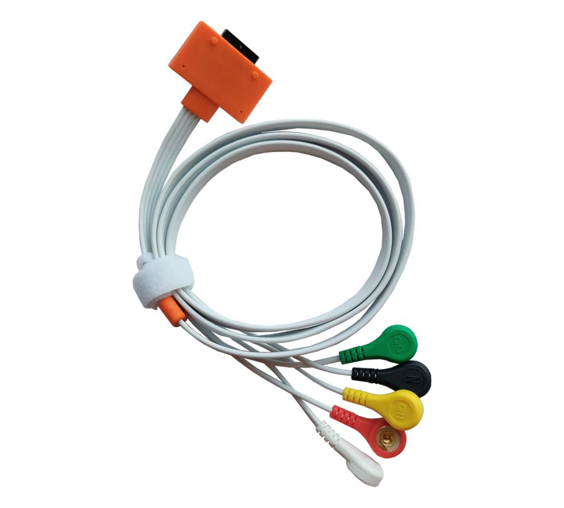 Cavo paziente 5 fili per CARDIOLINE Walk400h e Clickholter (originale)