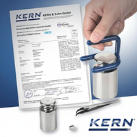 Certificato di calibrazione in fabbrica (Trazione + Compressione) KERN 961-361O