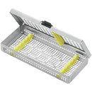 Cestello per strumenti Aesculap mm 188 x 84 x 30 - 2 alloggi