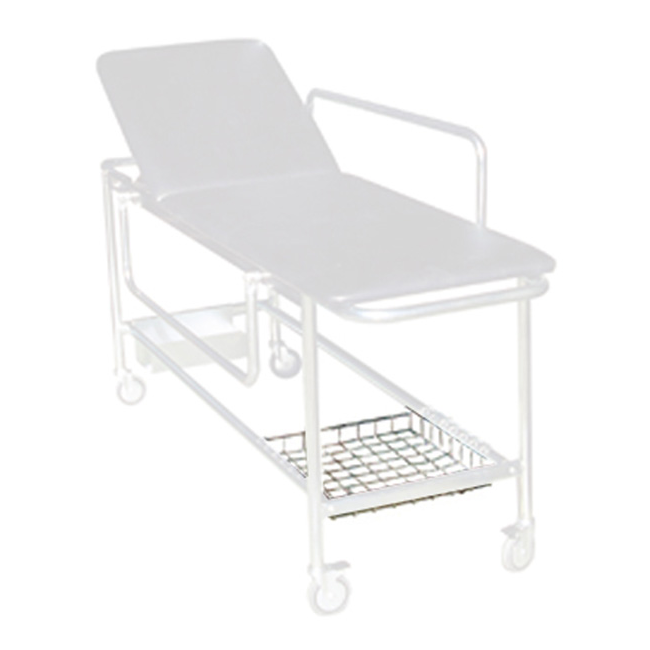 Cestello porta coperta in acciaio per lettino barella da corsia