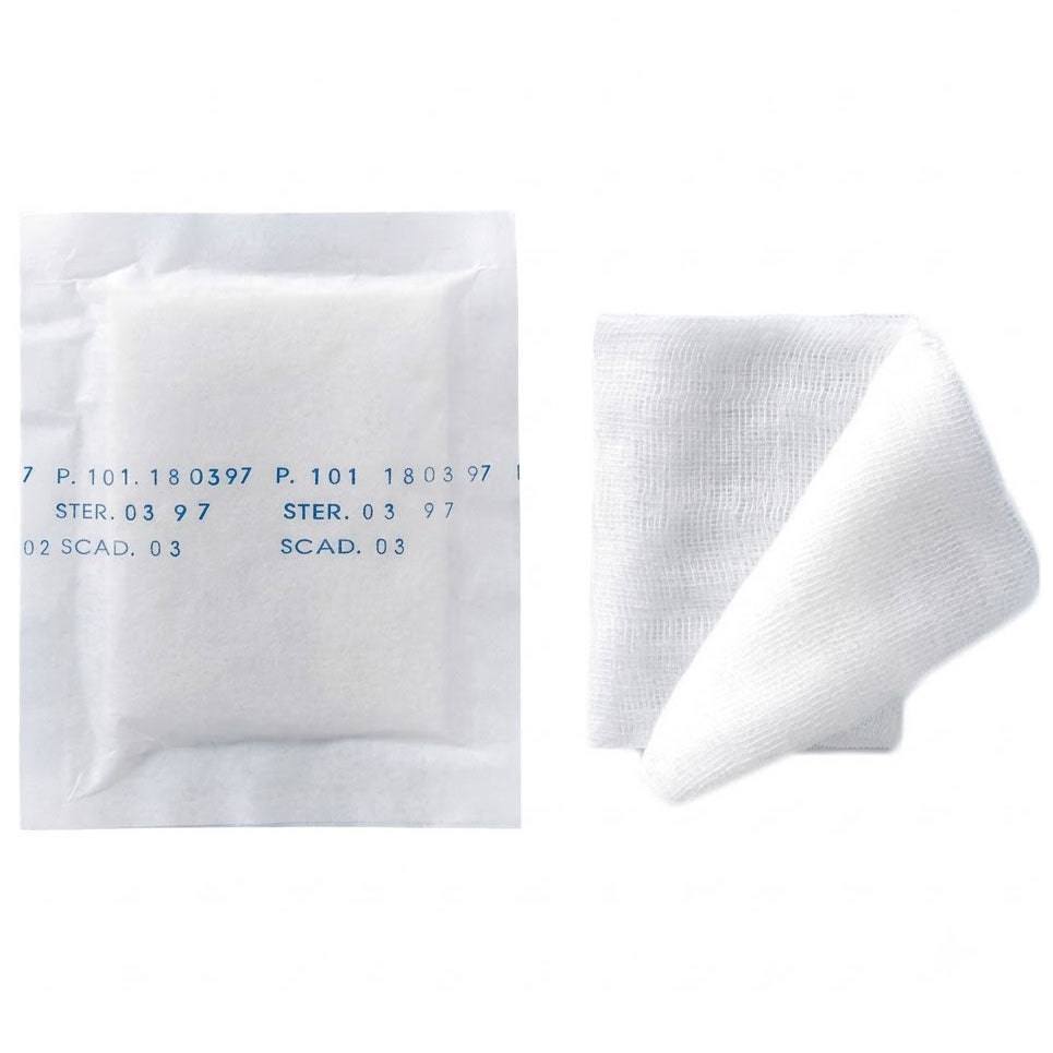 Compresse di garza cotone cm 36 x 40 - Sterile (conf. 12 pz.)