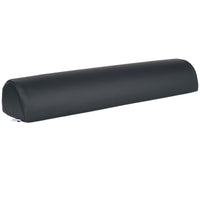 Cuscino cilindrico semicircolare 60x15x10 cm - K515 Nero