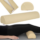 Cuscino cilindrico semicircolare 60x15x10 cm - K533 Beige