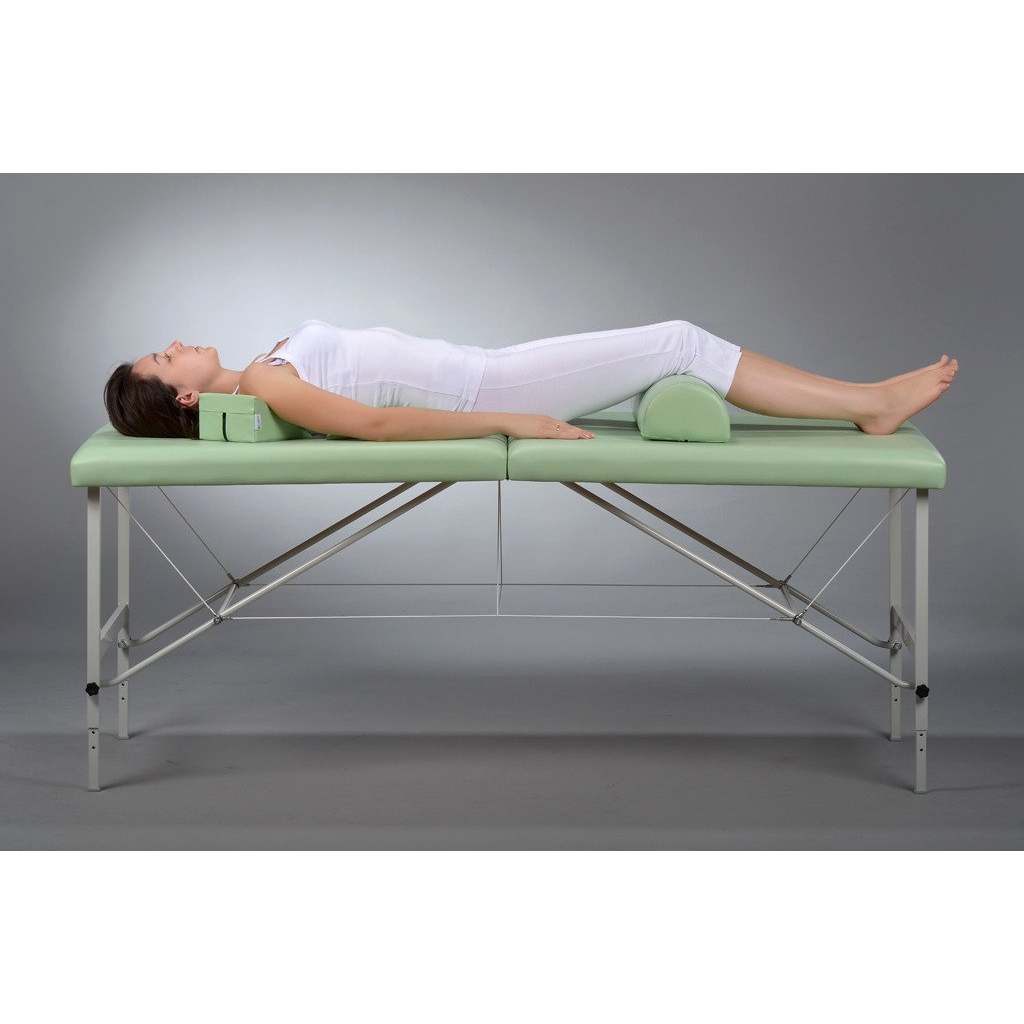 Cuscino semicircolare 60x18x12 cm K029 - Grigio