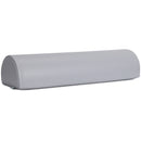 Cuscino semicircolare 60x18x12 cm K029 - Grigio