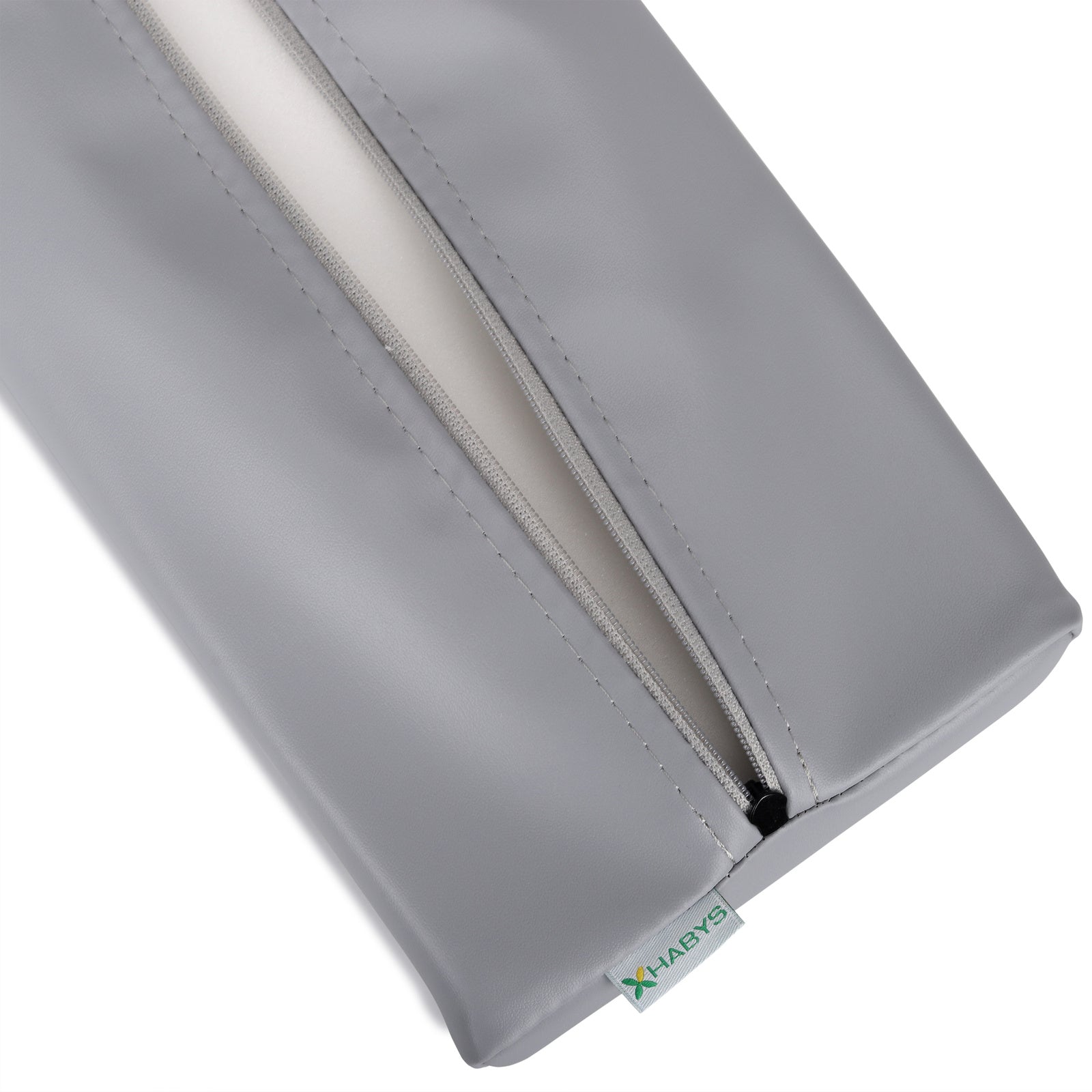 Cuscino semicircolare 60x18x12 cm K029 - Grigio